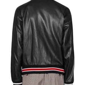 Hutto_Mens_Red_and_Black_Biker_Jacket_2