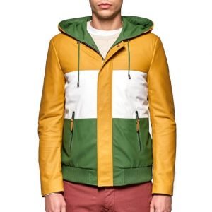 Men’s_Yellow_Hooded_Genuine_Leather_Sports_Coat
