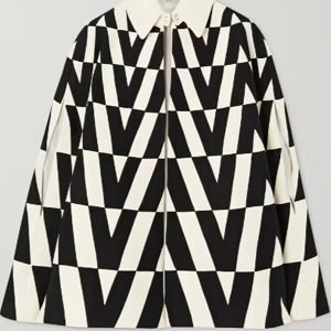 The-Real-Housewives-Of-Dubai-Chanel-Ayan-Black-Cape-Coat