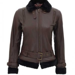 Women’s_Gertrude_Belted_Leather_Brown_Shearling_Jacket